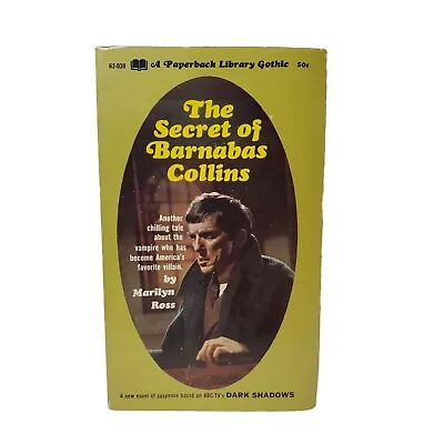 DARK SHADOWS #7 The Secret Of Barnabas Collins MARILYN ROSS 1st Print Paperback • $21.24