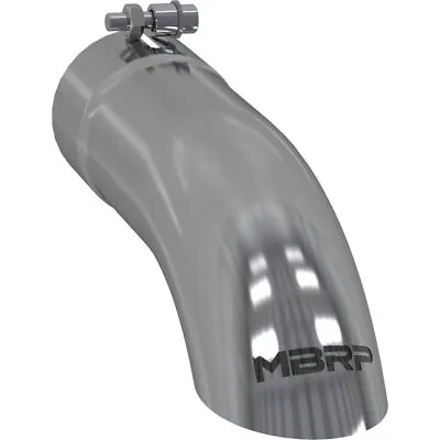 MBR P 12  Stainless Steel Exhaust Tip Turn Down 3.5  Inlet 3.5  Outlet T5080 • $64.99