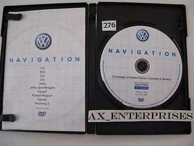 VW CC EOS GLI GTI Jetta Passat Tiguan Touareg RNS-510 Navigation DVD 2M Map 2009 • $50