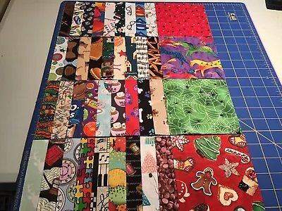 I SPY Quilt Squares Lot Of (40)  5 X5  100% Cotton Rotary Cut RARE SQUARES • $9