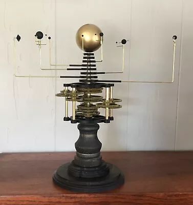 Orrery Grand Solar System Model Astronomy Planetarium Celestial Steampunk Gears • $425