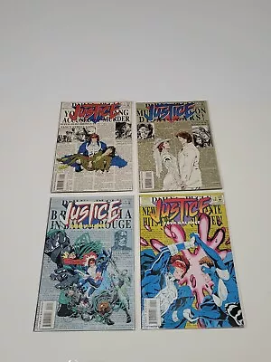 Justice Four Balance #1 - 4 Marvel Comics 1994 VF Complete Set Lot • $12.95