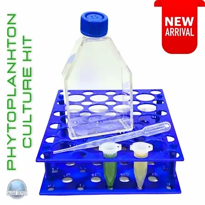 LIVE Phytoplankton Starter Culture Kit + F/2 - Lab Cultured Algae - FAST SHIP!! • $17.95