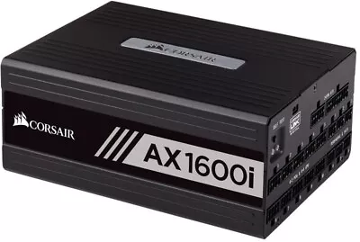 Corsair 1600W ATX Fully Modular Power Supply - AX1600i - 80 PLUS Titanium 1 • £249.99