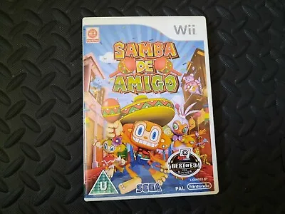 Samba De Amigo - Nintendo Wii 2008 - Manual Included  • £1.49