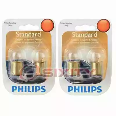 2 Pc Philips License Plate Light Bulbs For Ford Bronco Country Sedan Country Wi • $10.07