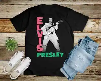 Elvis Presley Official 1956 T-Shirt Elvis Presley Lovers T-Shirts Family Holiday • $16.19