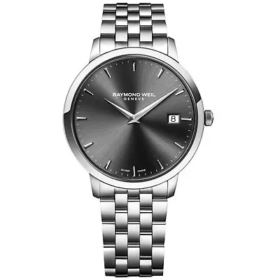 Raymond Weil 5588-ST-60001 Men's Toccata Grey Quartz Watch • $299