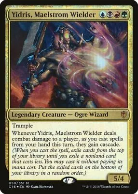 Yidris Maelstrom Wielder FOIL Commander 2016 NM-M Mythic Rare X1 • $19.94