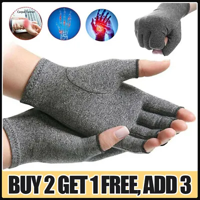 Arthritis Compression Gloves For Rheumatoid Osteoarthritis Raynaud's Pain Relief • £3.75