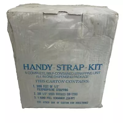 Handy Strap Kit HSK-3000  ~ 3000 FT. With Buckles & Tensioner Tool Brand New • $40