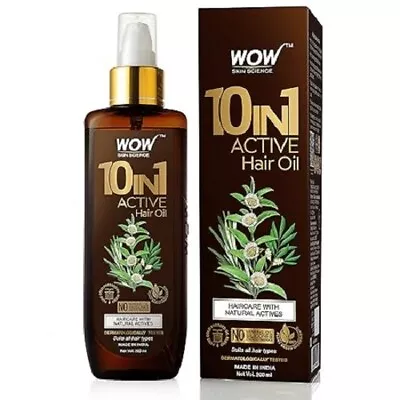 WOW Skin Science 10-in-1 Active Hair Oil - 200 Ml • $19.95