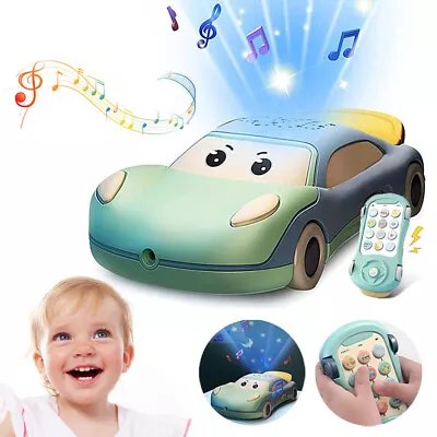 Toys Cell Phone Toy Car Projection For 1 2 3 4 5 6 Year Old Girls Boys Kids Gift • £8.88