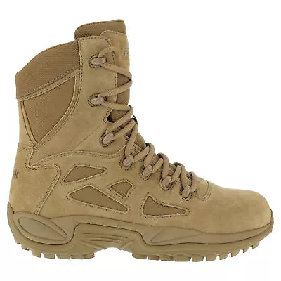 Reebok Mens Coyote Leather Military Boots Stealth 8in Rapid Response • $122.99