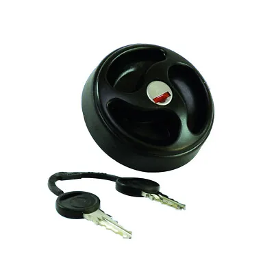 £14.99 • Buy Lockable Water Filler Cap Replacement With Keys - Black - Caravan / Motorhome