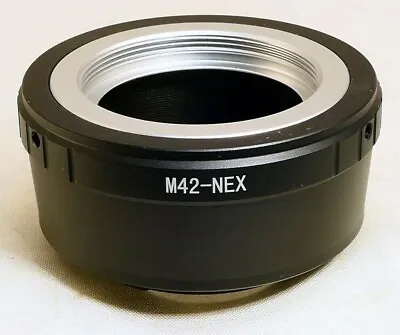 M42  Screw In Type LENS To Sony NEX E Camera Mount Adapter Ring ILCE A6100 A5300 • $21.25