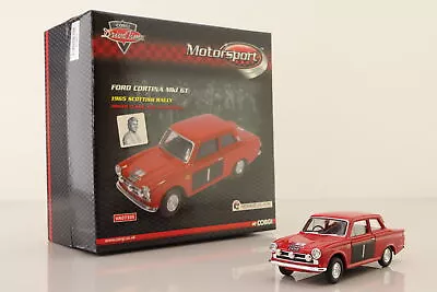 Vanguards; Ford Cortina MkI GT;  1965 Scottish Rally 1st; Clark; Very Good Boxed • £17.99