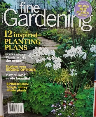 Fine Gardening June 2020 Inspired Planting Plans Edging Options FREE SHIPPING CB • $12.97