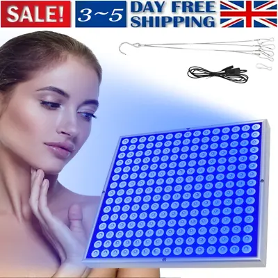 45W Face Tanner Lamp For Home Full Blue LED Tanning Solarium Lamp For Body &Face • £37.59