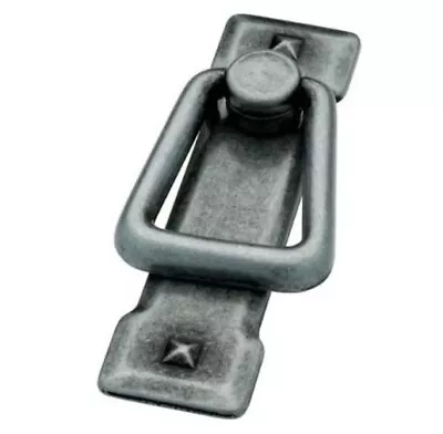 Liberty 62077AP 2 1/4  Mission Style Vertical Bail Cabinet Pull Antique Pewter • $2.99