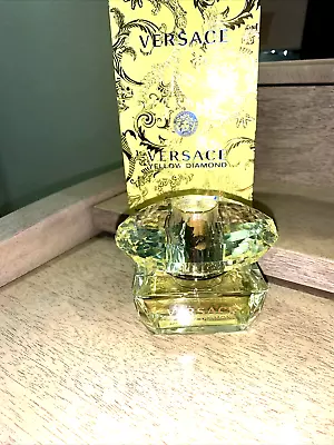 VERSACE YELLOW DIAMOND EAU DE TOILETTE NATURAL SPRAY 50 ML/1.7 FL.OZ.  Brand New • $33