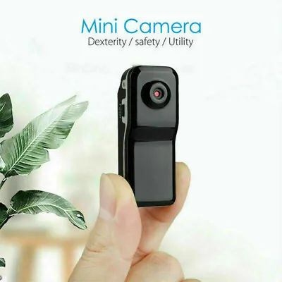 HD 1080P Video DVR Clip IR Night Cam 8-Hour Camcorder Mini Police Body Camera • $11.59