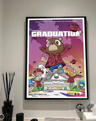 Kanye West Graduation Poster Maxi Size 24x36 Inches. • £28