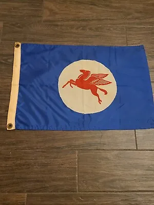 Vintage Mobil Oil Pegasus Flag Nylonstar • $275