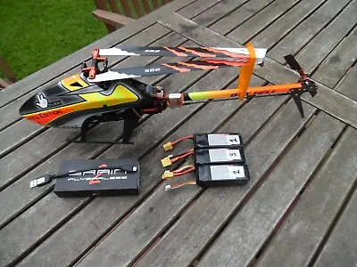£450 • Buy Lynx Oxy 3 Tareq Edition RC Model Helicopter Mint Condition Hover Tested Only