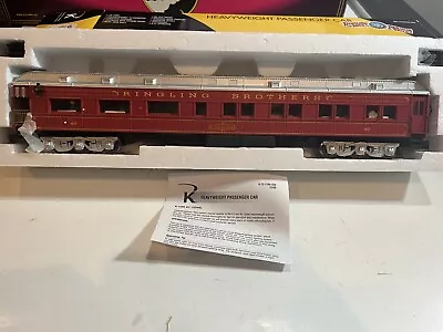 K-line 22226 Ringling Bros. 18  HW Caledonia Private Car. LNIB. • $64.99