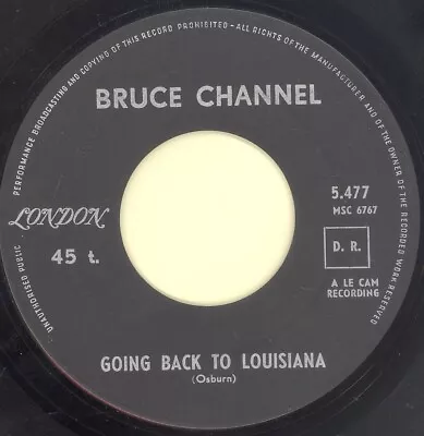 £6 • Buy BRUCE CHANNEL “Going Back To Louisiana” LONDON