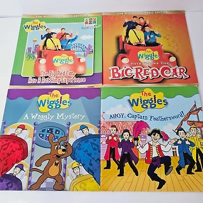 The Wiggles Books Classic Edition X 4 Paperbacks 2004-2006 Big Red Car • $24.95