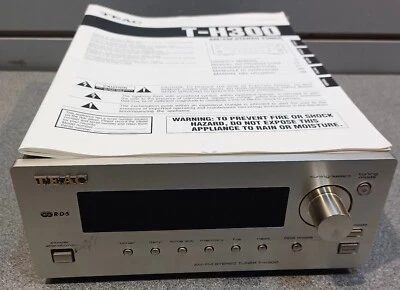 £49.99 • Buy DAB Tuner TEAC T-H300DAB AM/FM Stereo Tuner Silver
