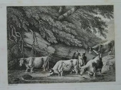 £51.49 • Buy Samuel Howitt (1765-1822), 4 Copper Engravings, Reference 1801