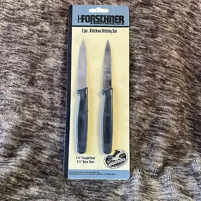 Set Of 2 Forschner Victorinox Stainless Steel 7” Serrated  Utility Knife 46077 • $22.53