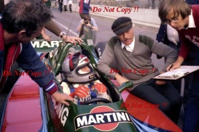 £3.20 • Buy Mario Andretti & Colin Chapman Martini Lotus 79 F1 Portrait 1979 Photograph 1