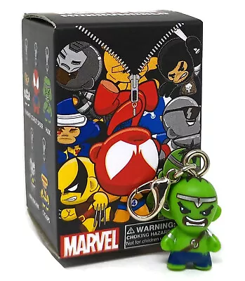 Kidrobot MARVEL MUNNY Zipper Pull HULK Mini Figure Munnyworld Hanger Bag Clip • $3.95