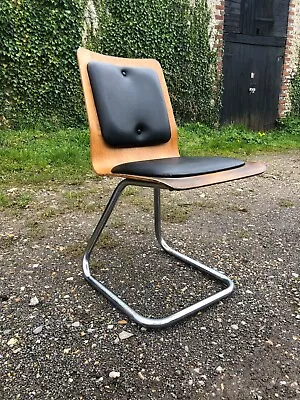 Vintage Cantilever Bent Ply Chair  - 1970s • £95