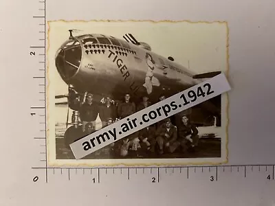 WW2 Repro Photo Picture Boeing B-29 Superfortress Nose Art Tiger Lil C-002 • $3.65