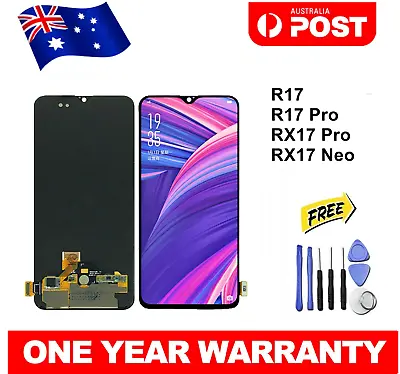 OPPO R17 / R17 Pro AMOLED / TFT LCD Display Touch Screen Digitizer Assembly OEM • $62.50