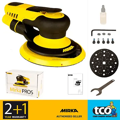£182.99 • Buy Mirka PROS 650CV 150mm Central Vacuum 5.0mm Air Powered Random Orbital Sander