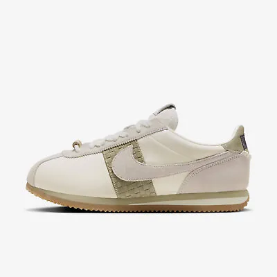 Nike Cortez Nai-Ke [FV3614-102] Men Casual Shoes Pale Ivory/Neutral Olive • $248.55