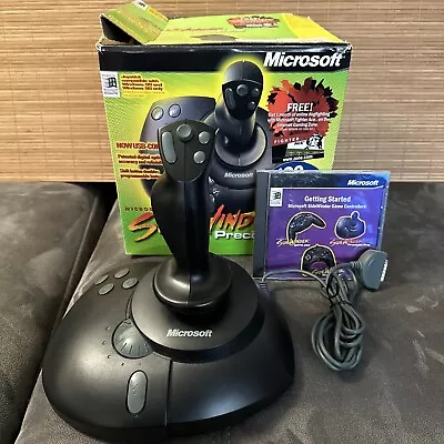 Microsoft - SideWinder Precision Pro Joystick W/ Software-Used In Box • $20