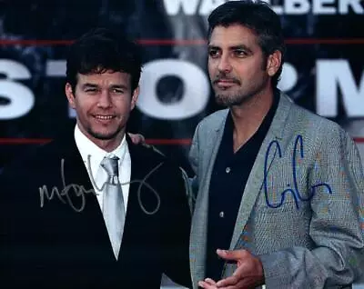 George Clooney Mark Wahlberg Autographed 8x10 Picture Photo Signed Pic With COA • $62.85