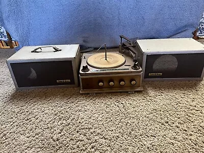 Voice Of Music Tone-O-Matic Stereo Hi-Fi Record Player Mid Century. Parts? • $149.99