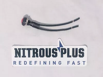 NitrousPlus Momentary Push Button Switch Nitrous Purge Line Lock Trans Brake • $13.74