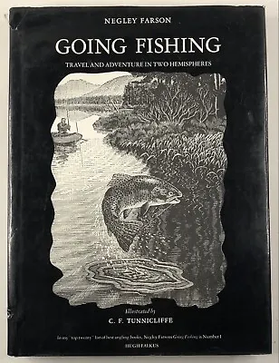 Going Fishing By Negley Farson 1981 Hardback Book • £15.95