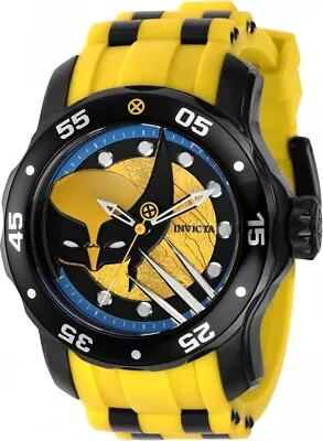 Invicta Marvel 48mm X-Men Wolverine Limited Ed Quartz Watch 37373 No Outer Box • $118.74