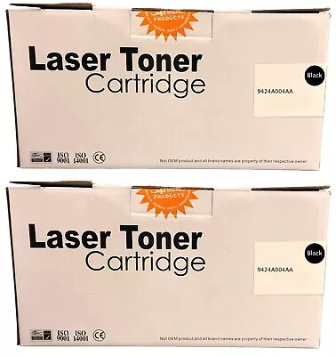 Compatible 707 Black Twin Toner Cartridges 9424A004AA For Canon LBP5000 • £45.48