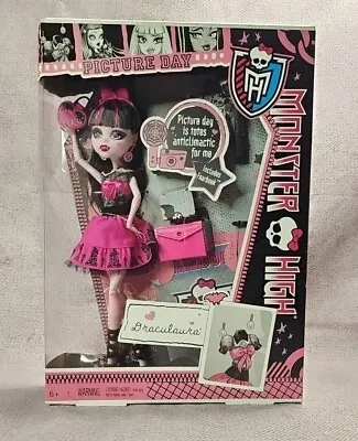 Monster High Picture Day Draculaura Daughter Of Dracula Y4310 2012 New  • $150